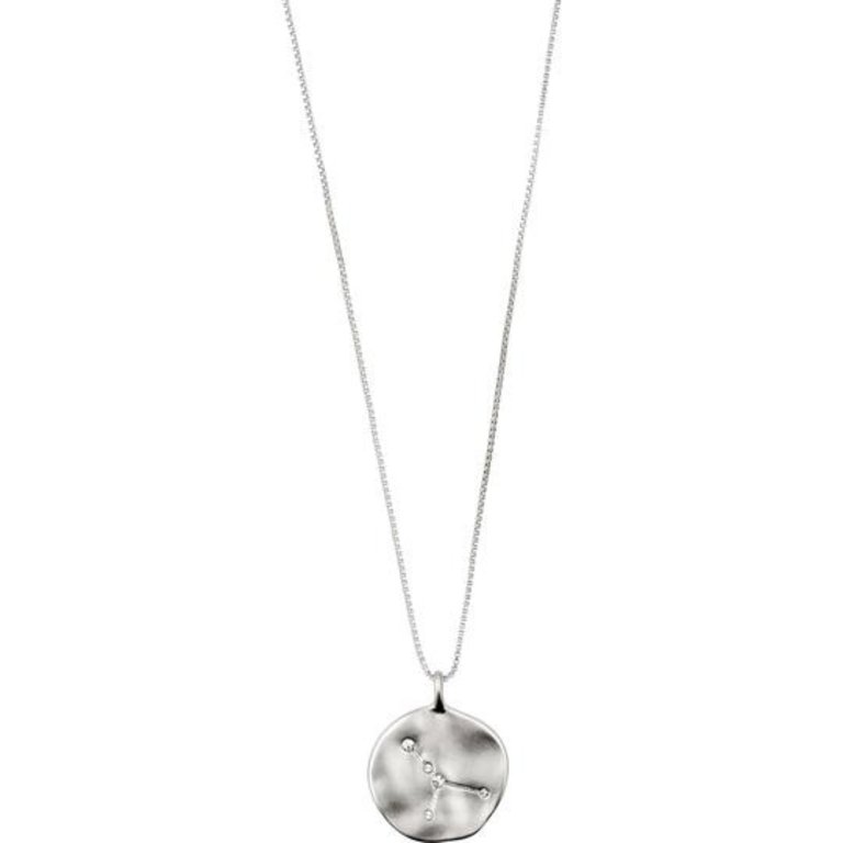 Pilgrim Astrological Necklace - Silver