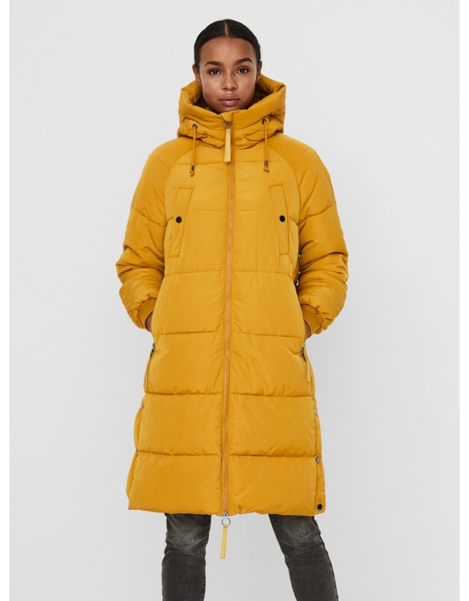 midi puffer coat