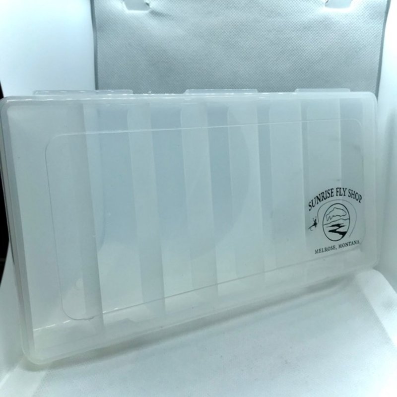 Sunrise Salt Water Streamer Fly Box | 7 Compartment