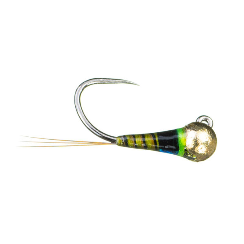 Jig Napoleon | Nymph | Light Olive, Red, Yellow | #14, #16