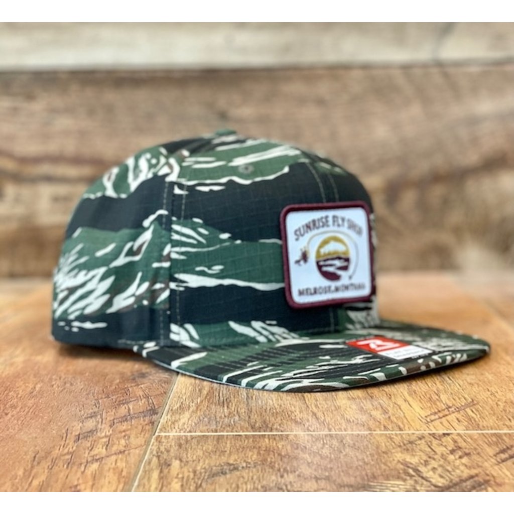 Richardson Sunrise Logo Hat | Solid Tiger Camo
