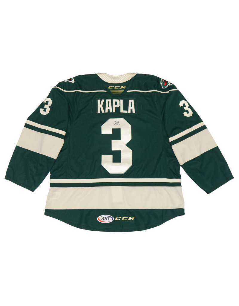 Kapla #3 Green Signed Jersey - Iowa 