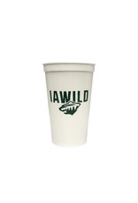 22 oz White Stadium Cup