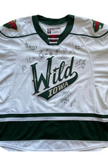 CCM Thrower #38 White Team Signed Jersey 19-20