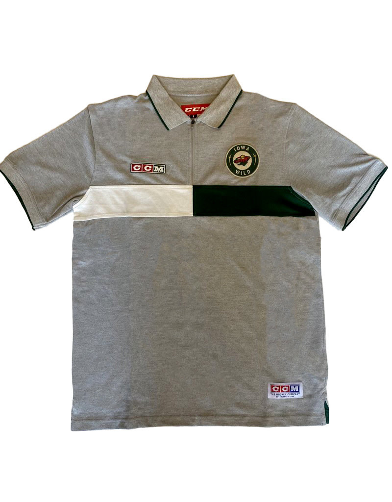 CCM (Was $45.00) Zip Polo