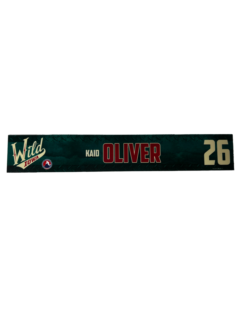 21-22 Road Nameplate: Oliver #26