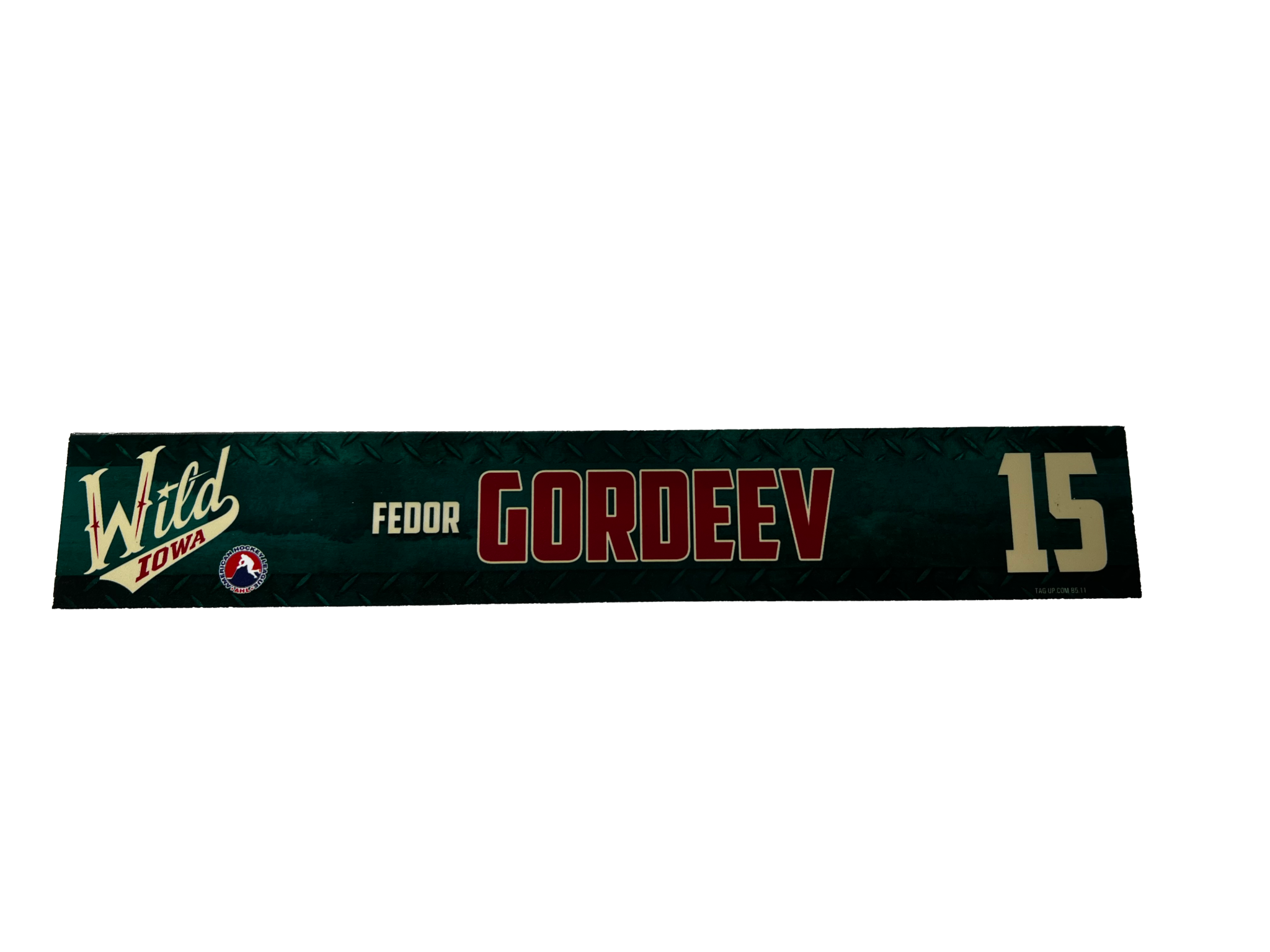 20 21 Road Nameplate Gordeev 15 Iowa Wild Hockey Club 20-21-road-nameplate-gordeev-15-iowa-wild-hockey-club