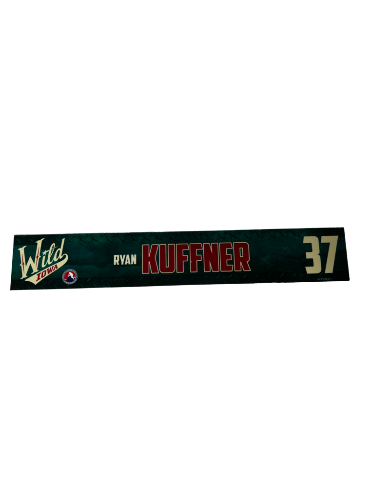 21-22 Road Nameplate: Kuffner #37