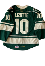 CCM 2021/22 Set #2 Green Jersey, Player Worn, (Signed) Lizotte