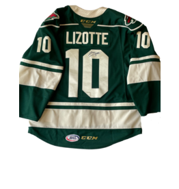 CCM 2021/22 Set #2 Green Jersey, Player Worn, (Signed) Lizotte