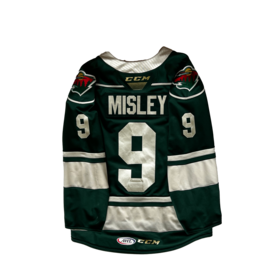 CCM 2021/22 Set #1 Green Jersey, Player Worn, Misley