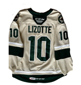 CCM 2021/22 Set #1 Wheat Jersey, Player Worn, (Signed) Lizotte