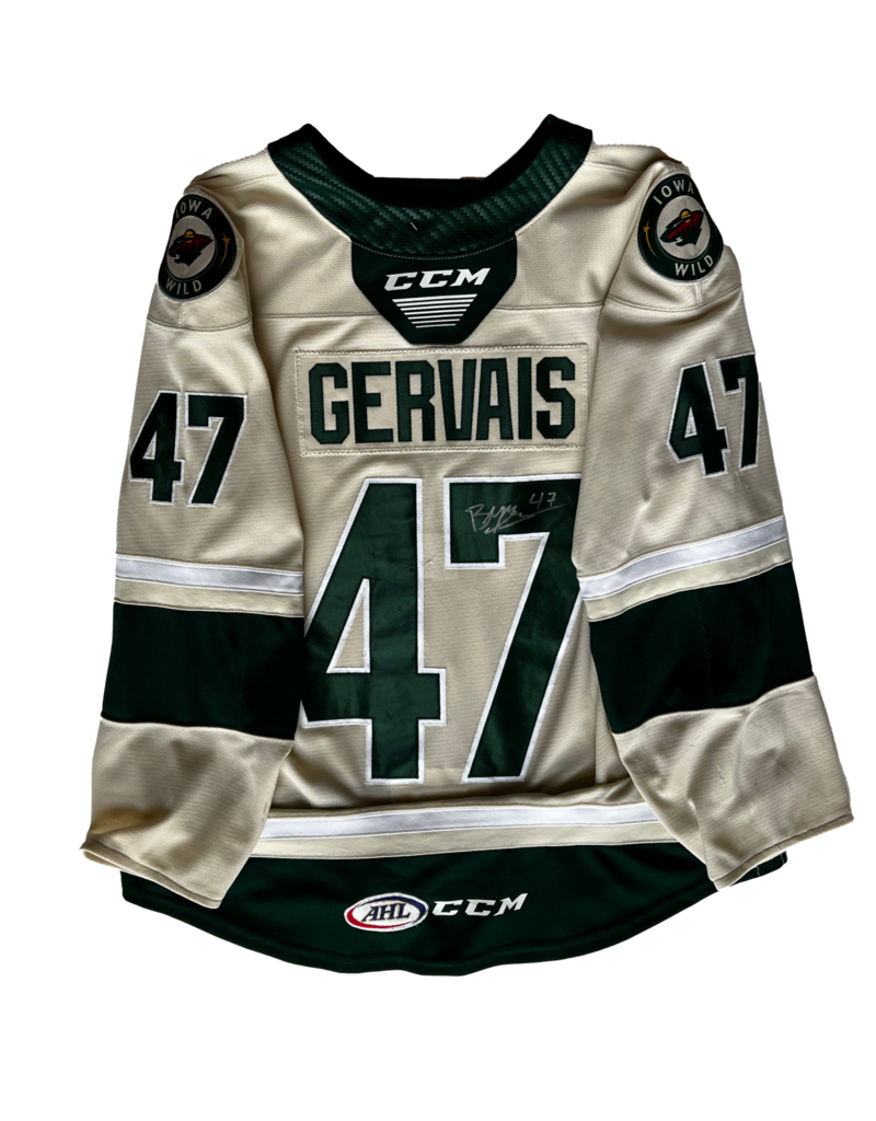 CCM 2021/22 Set #1 Wheat Jersey, Player Worn, (Signed) Gervais