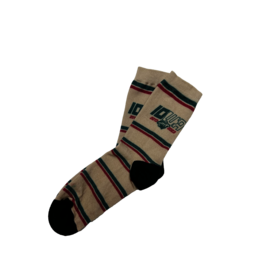 (Was $20.00) Tribe 10 Year Logo Socks - Wheat