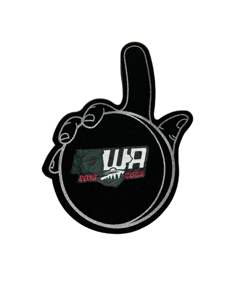 (Was $15.00) 10 Year Foam Puck Hand