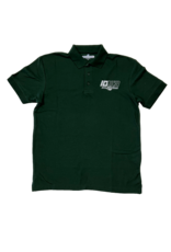 (Was $32.00) Hunter Green Polo -  10 Year logo
