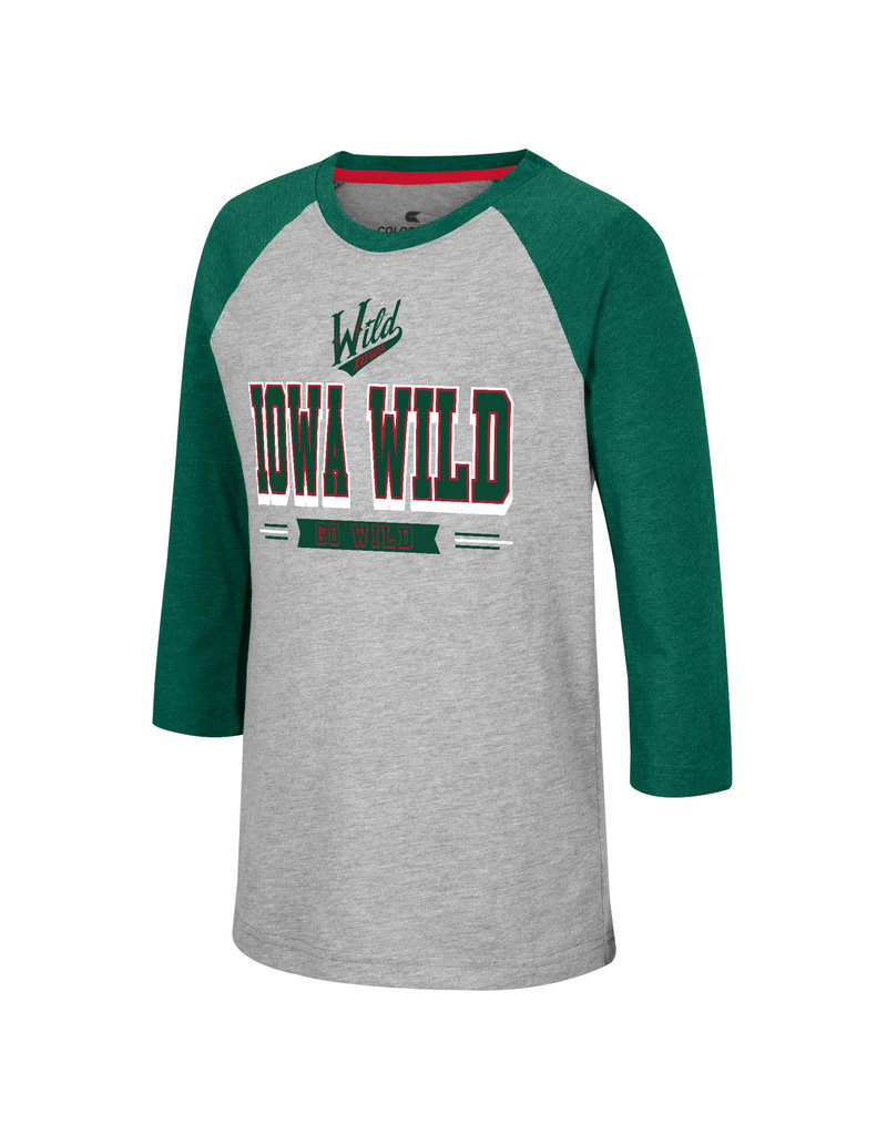 Colosseum (Was $25.00) Youth Pops Raglan Tee
