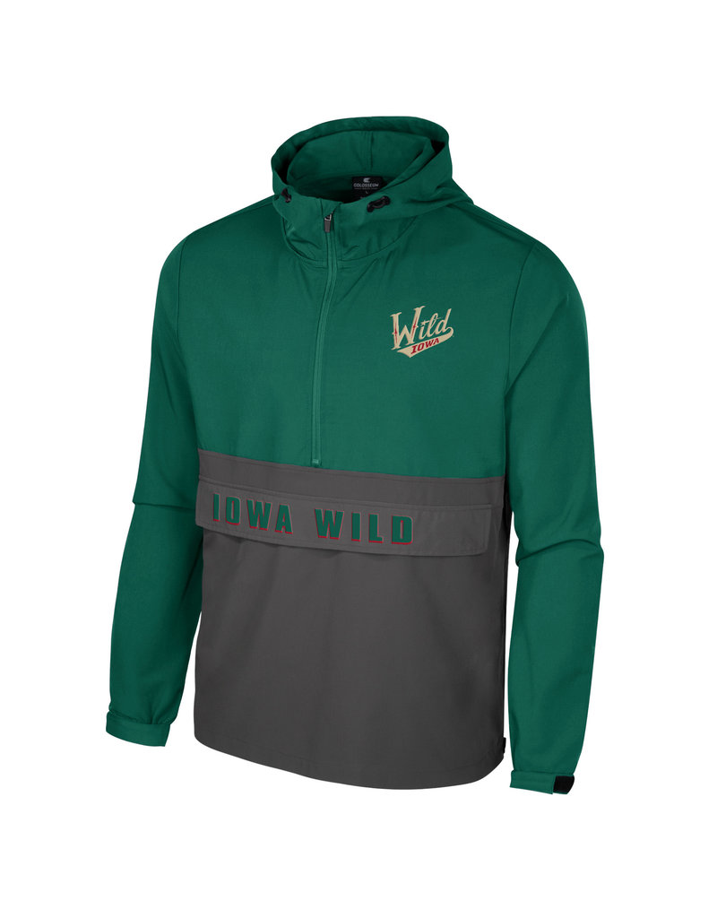 Vincent 1/2 Zip Anorak Jacket - Iowa Wild Hockey Club