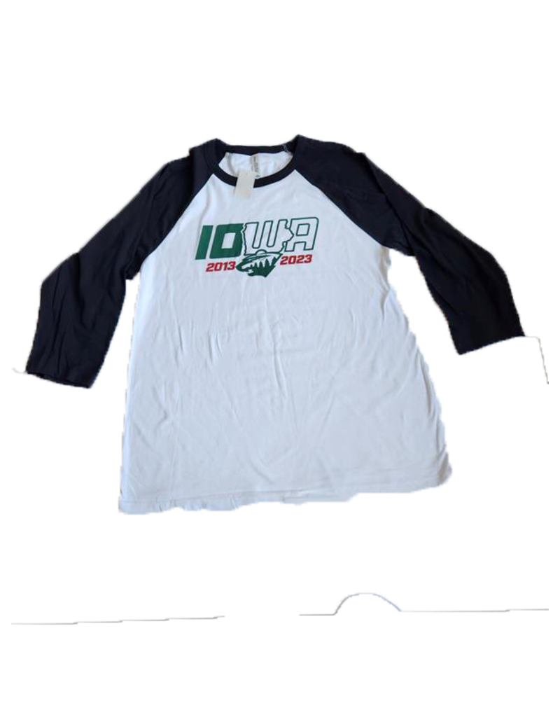 (Was $25.00) Bella Canvas 10 Year Baseball Tee