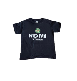 Youth Wild Fan T-shirt - Black
