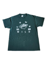 (Was $22.00) Arch Essential Cotton Dark Green Tee