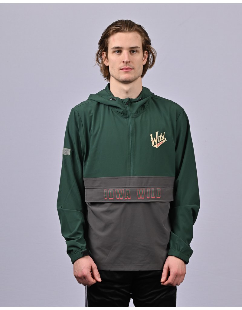 Vincent 1/2 Zip Anorak Jacket - Iowa Wild Hockey Club