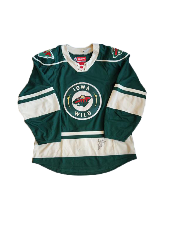 Iowa Wild Hockey Eric Staal Minnesota Wild Jersey Signed Eric