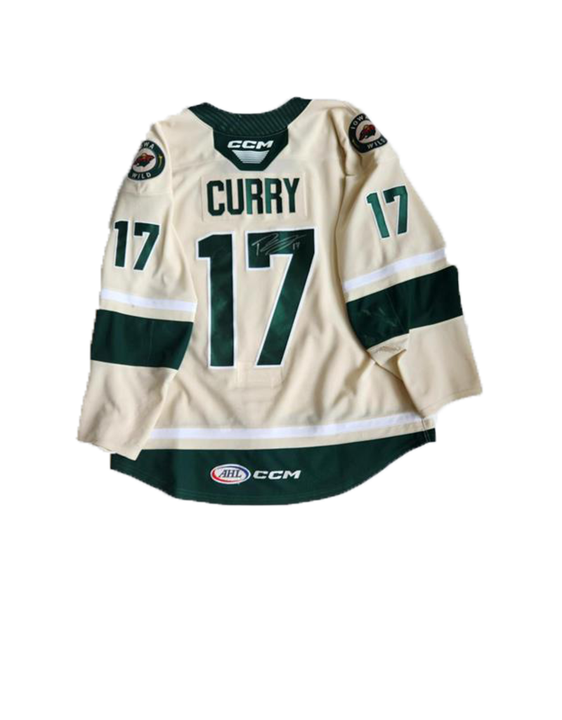 CCM 2022/23 Set #1  Wheat Jersey, Player Worn, (Signed) Curry
