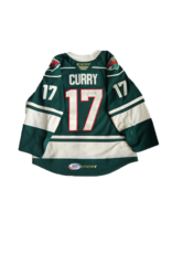 CCM 2022/23 Set #1 Green Jersey, Player Worn, (Signed) Curry