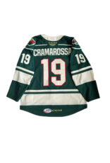 CCM 2022/23 Set #1 Green Jersey, Player Worn, (Unsigned) Cramarossa