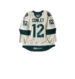 CCM 2022/23 Set #1 Wheat Jersey, Player Worn, (Signed) Conley