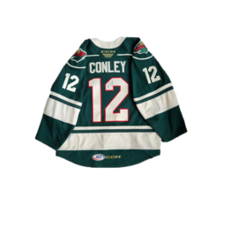 CCM 2022/23 Set #1 Green Jersey, Player Worn, (Signed) Conley