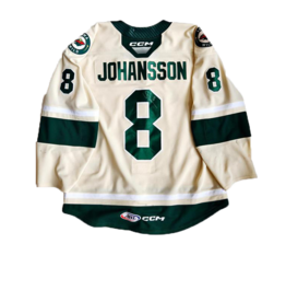 2022/23 Set #1 Wheat Jersey, Player Worn, (Signed) Johansson