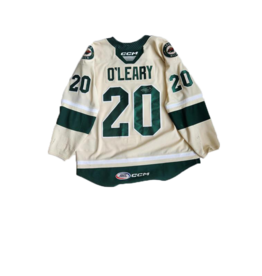 2022/23 Set #1 Wheat Jersey, Player Worn, (Signed) O'Leary
