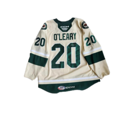 CCM 2022/23 Set #1 Wheat Jersey, Player Worn, (Signed) O'Leary