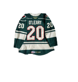 2022/23 Set #1 Green Jersey, Player Worn, (Signed) O'Leary