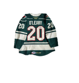 CCM 2022/23 Set #1 Green Jersey, Player Worn, (Signed) O'Leary