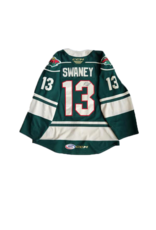 CCM 2022/23 Set #1 Green Jersey, Player Worn, (Signed) Swaney