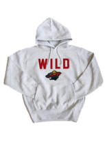 WILD  Twill Hoodie - Light Grey