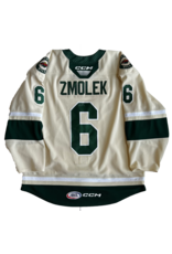 CCM 2022/23 Set #1 Wheat Jersey, Player Worn, (Signed) Zmolek #6