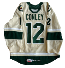CCM 2022/23 Set #2 Wheat Jersey, Player Worn, (Signed) Conley #12