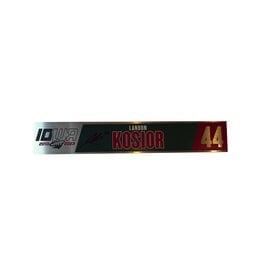 2022-23 Player Signed Home Metal Nameplate Kosior #44