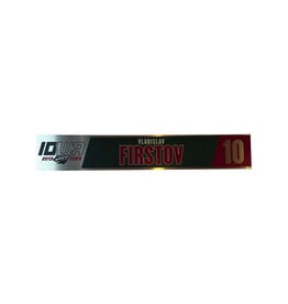 2022-23 Unsigned Home Metal Nameplate Firstov #10