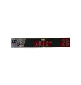 2022-23 Unsigned Home Metal Nameplate Murphy #28