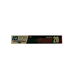 2022-23 Player Signed Road Nameplate O'Leary #20