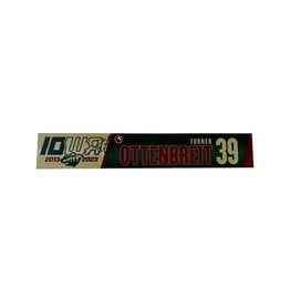 2022-23 Player Signed Road Nameplate Ottenbreit #39