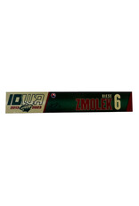 2022-23 Player Signed Road Nameplate Zmolek #6