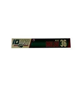 2022-23 Unsigned Road Nameplate Milne #36