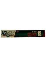 2022-23 Unsigned Road Nameplate Shaw #18