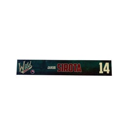 2022-23 Unsigned Nameplate Sirota #14